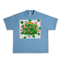 Pebble Blue lucky charm st patricks day Urban Heavy Tee - FaDigitalArtStudio