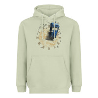 Matcha watch the time Heavyweight Hoodie - artisFamous