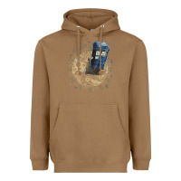 Toasted Coconut watch the time Heavyweight Hoodie - artisFamous