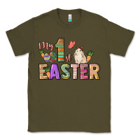 Army Green My 1st Easter Day Classic Tee - HowdyJamesFarm