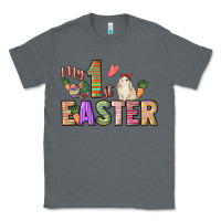Charcoal Heather My 1st Easter Day Classic Tee - HowdyJamesFarm