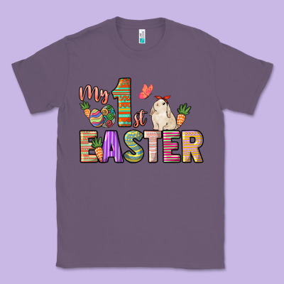 My 1st Easter Day Classic Tee Designed By Howdyjamesfarm