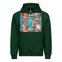 Forest Green western mini Urban Hoodie - RanaPortraitStore