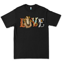 Black love horse sunflower Premium Tee - RanaPortraitStore