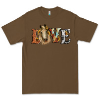 Cacao love horse sunflower Premium Tee - RanaPortraitStore