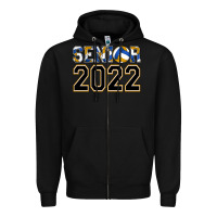 Black senior volleyball Zipper Hoodie - AdoDesignShop