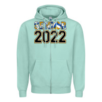 Seafoam senior volleyball Zipper Hoodie - AdoDesignShop