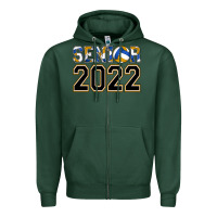 Sports Green senior volleyball Zipper Hoodie - AdoDesignShop