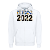 White senior volleyball Zipper Hoodie - AdoDesignShop