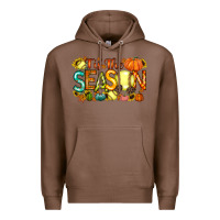 Chestnut tis the season softball Premium Hoodie - RacoonDesign