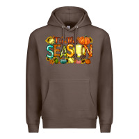 Coffee tis the season softball Premium Hoodie - RacoonDesign