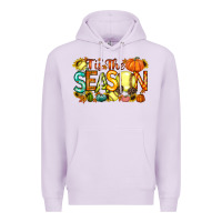 Lilac tis the season softball Premium Hoodie - RacoonDesign