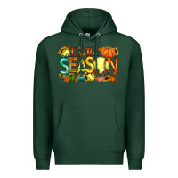 Sports Green tis the season softball Premium Hoodie - RacoonDesign