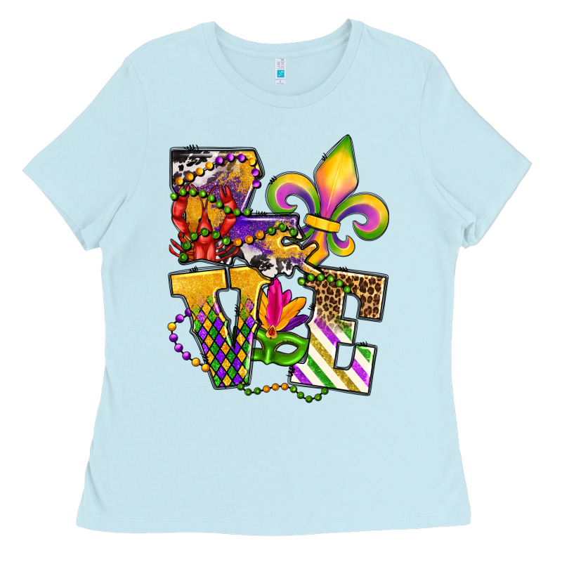 Louisiana Map Love Ladies Tee by OliviaCreatesArt | Teevron