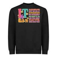 Black it is okay to Heavyweight Sweatshirt - JahusDesignShop