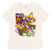 Bone louisiana map love Ladies Tee - OliviaCreatesArt