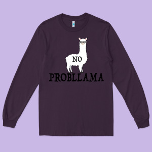 No Problama Long Sleeve Tee Designed By Bettercallsaul