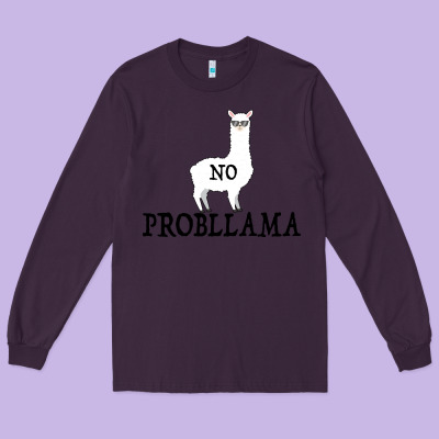 No Problama Long Sleeve Tee Designed By Bettercallsaul