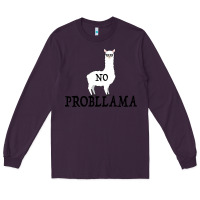 Plum No Problama Long Sleeve Tee - Bettercallsaul