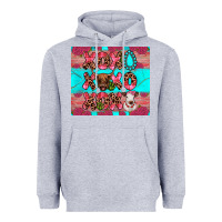 Heather Grey xoxo calf heifer Heavyweight Hoodie - JahusDesignShop