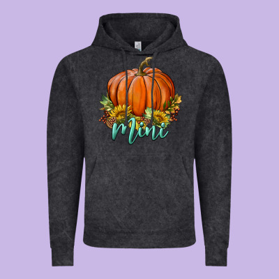 Pumpkin Mini Vintage Hoodie Designed By Bundleandbundleshop