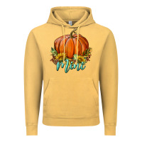 Vintage Mustard pumpkin mini Vintage Hoodie - BundleAndBundleShop