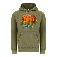 Vintage Olive pumpkin mini Vintage Hoodie - BundleAndBundleShop