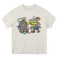 Cream respiratory therapist mardi gras Heavy Core Tee - CowGirlArtShop