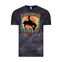 Cloud Black American rodeo Vintage Tee - FaDigitalArtStudio