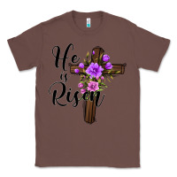 Chestnut he is risen matthew 28 6 Classic Tee - Jasminsmagicworld