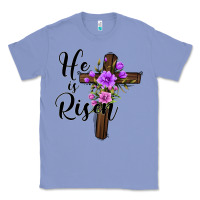 Colony Blue he is risen matthew 28 6 Classic Tee - Jasminsmagicworld