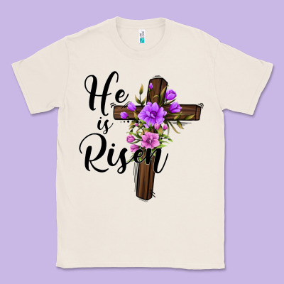 He Is Risen Matthew 28 6 Classic Tee Designed By Jasminsmagicworld