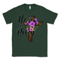 Sports Green he is risen matthew 28 6 Classic Tee - Jasminsmagicworld