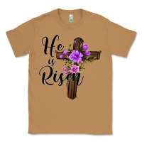 Toasted Coconut he is risen matthew 28 6 Classic Tee - Jasminsmagicworld