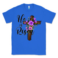True Royal he is risen matthew 28 6 Classic Tee - Jasminsmagicworld