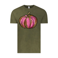 Vintage Olive leopard cancer pumpkin Vintage Tee - RanaPortraitStore
