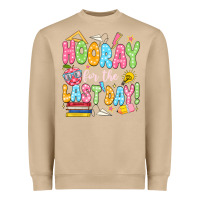 Mushroom hooray for the last day white Heavyweight Sweatshirt - JahusDesignShop