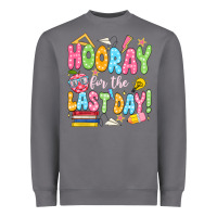 Storm hooray for the last day white Heavyweight Sweatshirt - JahusDesignShop