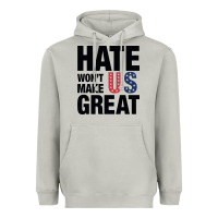Moon Dust hate won't make us great black Heavyweight Hoodie - artisFamous