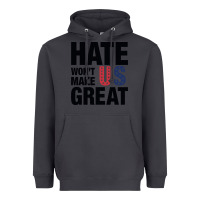 Smoke hate won't make us great black Heavyweight Hoodie - artisFamous