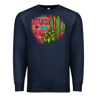 Navy stuck on you cactus Premium Sweatshirt - JahusDesignShop
