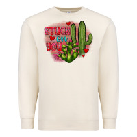 Sandshell stuck on you cactus Premium Sweatshirt - JahusDesignShop