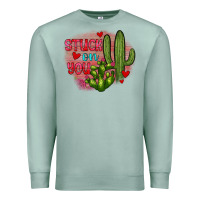 Seafoam stuck on you cactus Premium Sweatshirt - JahusDesignShop