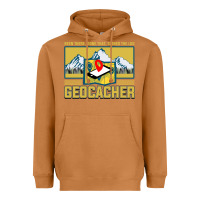 Meerkat Geocaching, geocaching travel bug, geocache, Heavyweight Hoodie - artisFamous