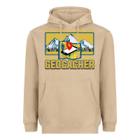 Mushroom Geocaching, geocaching travel bug, geocache, Heavyweight Hoodie - artisFamous