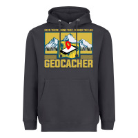 Smoke Geocaching, geocaching travel bug, geocache, Heavyweight Hoodie - artisFamous