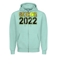 Seafoam senior softball Zipper Hoodie - AdoDesignShop