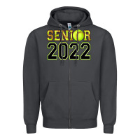 Smoke senior softball Zipper Hoodie - AdoDesignShop