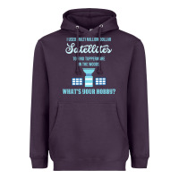 Plum Geocaching, funny geocacher, travel, Heavyweight Hoodie - artisFamous