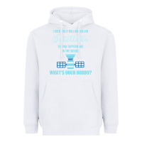 White Geocaching, funny geocacher, travel, Heavyweight Hoodie - artisFamous